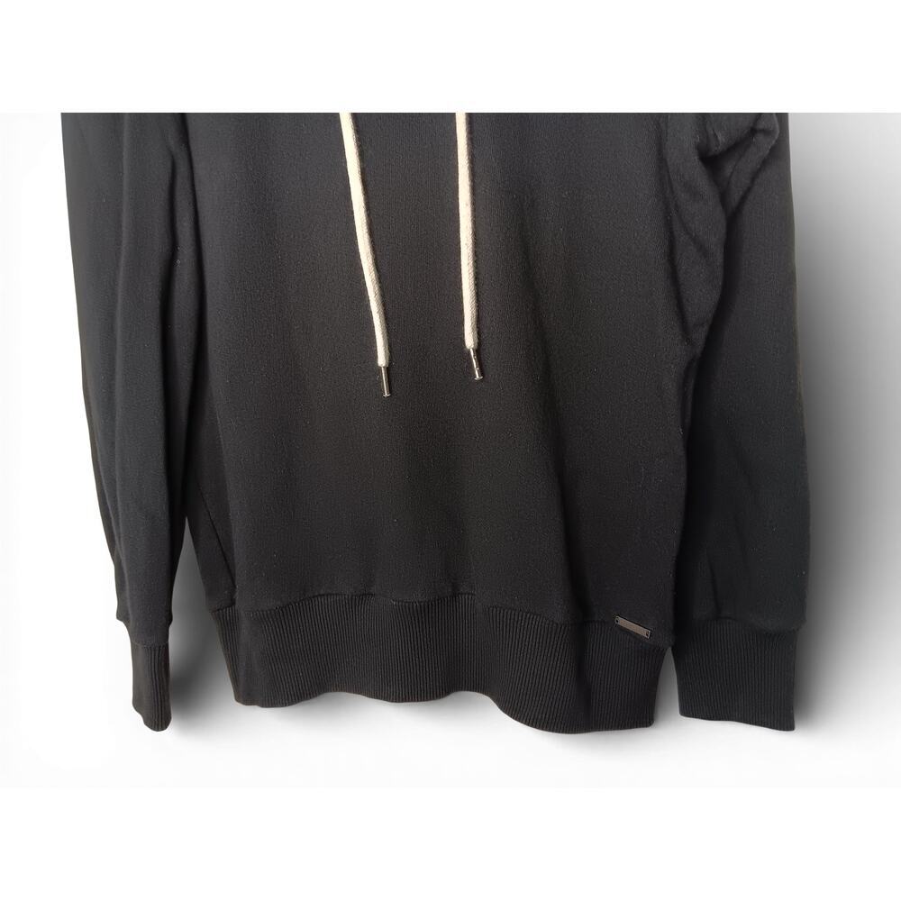 Diesel Men’s Small Navy Chevron Hoodie 100% Cotton Soft Pullover - Picture 4 of 13